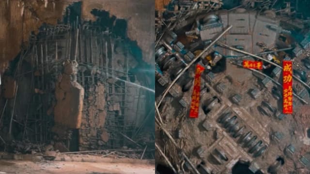 两台钻凿机齐发力隧道终贯通 地铁跨岛线建造工程迎里程碑