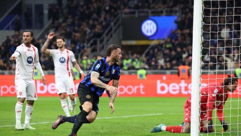 Inter extend lead at the top with comeback win over bottom club Monza