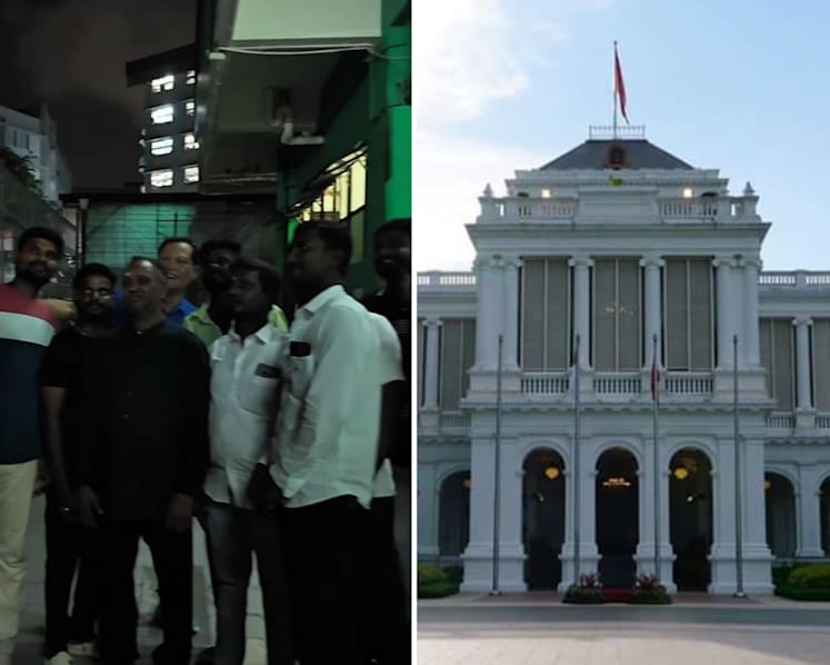 Tanjong Katong sinkhole: Migrant workers who rescued driver invited to Istana