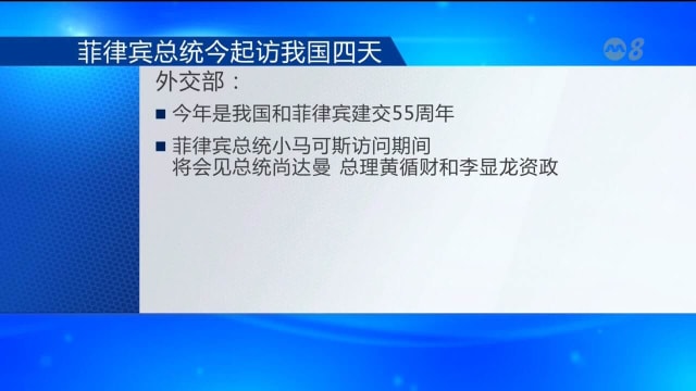 菲律宾总统今起访我国四天