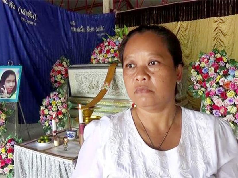 The mother of the Trang woman said the direct-sale company claimed that there were no adverse effects from taking the supplements. Photo: Bangkok Post