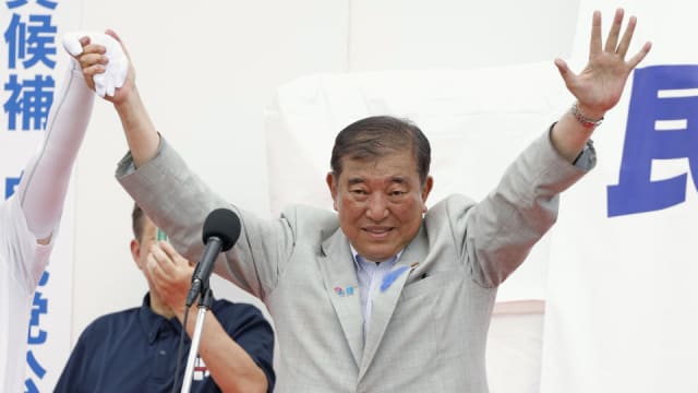 日本参议院选举前最后周末 朝野政党积极拉票
