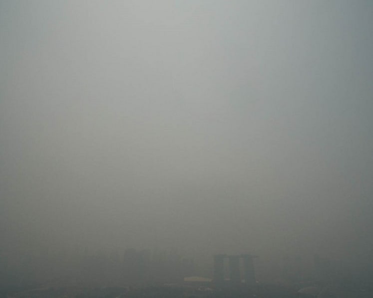 Haze reaches hazardous level for first time since 2013