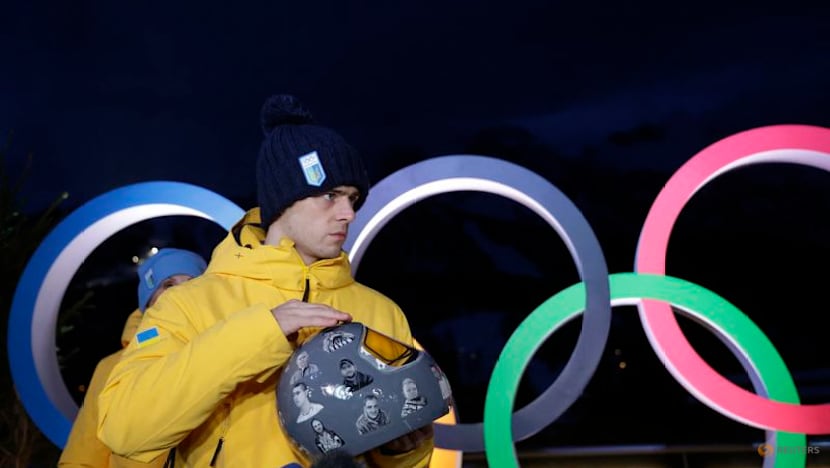 Skeleton-Ukraine's Heraskevych disqualified over helmet controversy