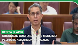 BERITA (7 Apr) | Sokongan buat asatizah, MMO, IMO pelihara keharmonian agama