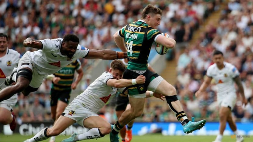 Hendy double helps Northampton beat Exeter in Prem final