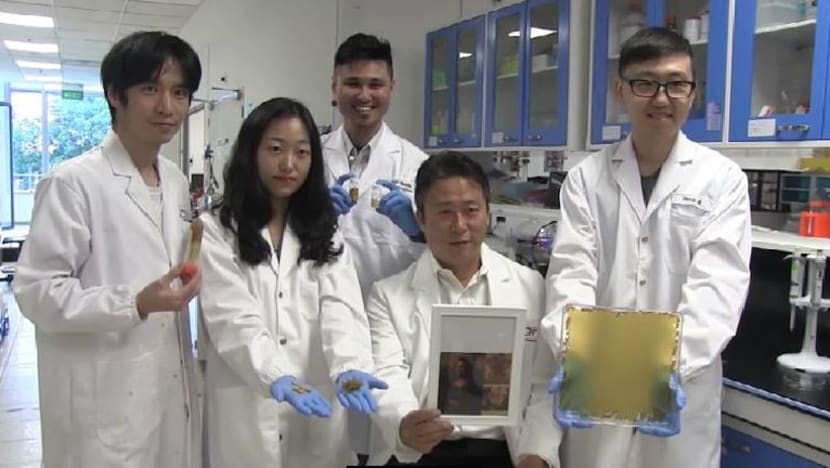 Saintis NTU cipta bahan yang boleh dijadikan kertas, span
