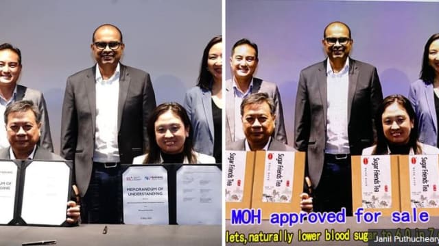 照片被篡改代言饮品 普杰立和陈杰豪提醒公众不要上当