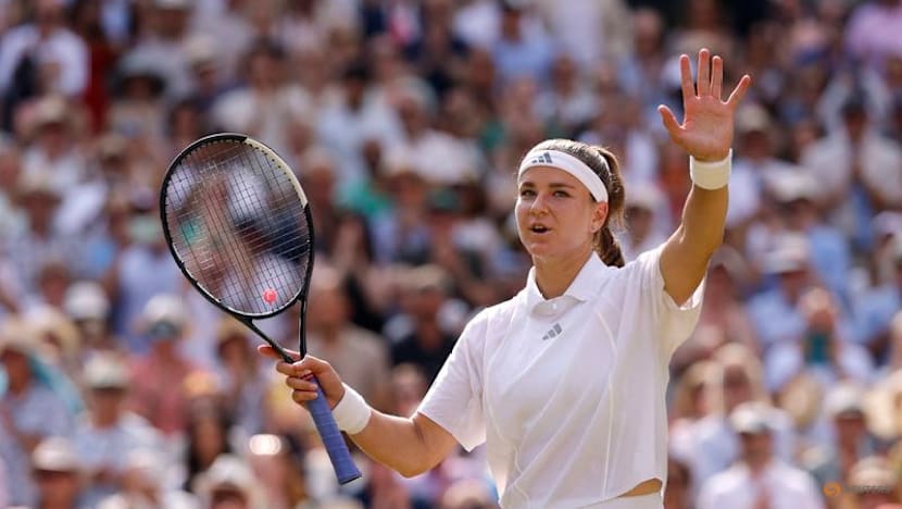 Muchova topples Gauff in thriller to reach Wimbledon final for first time