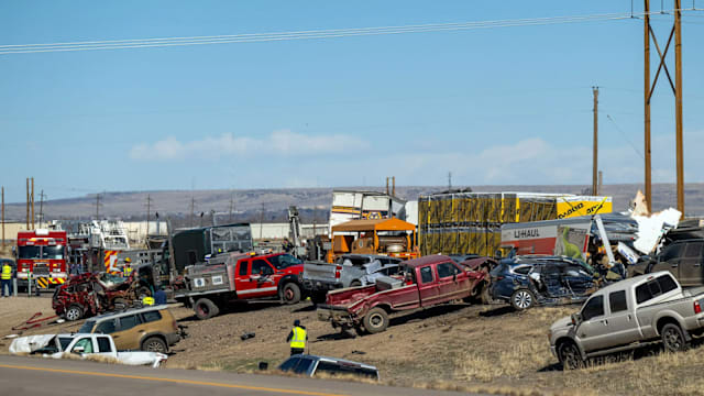 美国科州36车连环撞酿 4死29伤