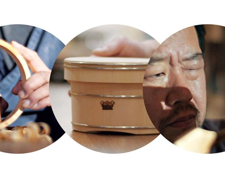 From rice bucket to champagne cooler: Updating an age-old Japanese craft