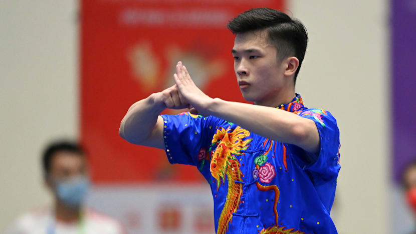 Wushu exponent Jowen Lim clinches SEA Games silver, misses out on gold by 0.001 