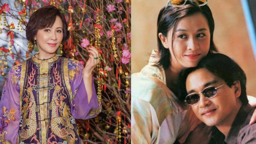Carina Lau Posts A Picture With Peach Blossoms Every CNY 'Cos Of Leslie Cheung