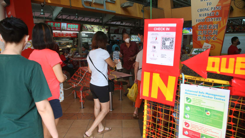 Hawker centres, coffee shops can seat groups of up to 5 fully vaccinated persons without entry checks from March 29