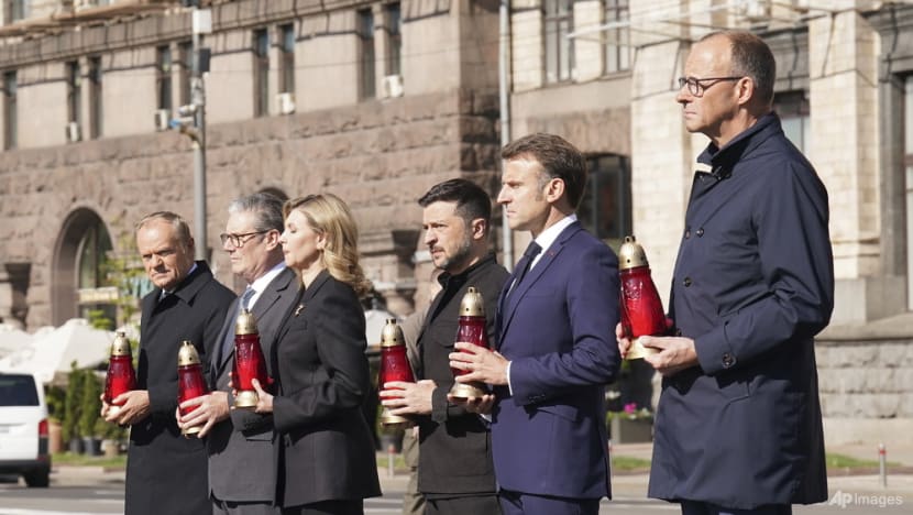 European leaders tell Putin to agree to Ukraine ceasefire or face new sanctions European leaders tell Putin to agree to Ukraine ceasefire or face new sanctions