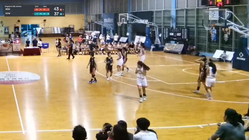 Ceiling light crashes to ground during match at Singapore Basketball Centre; all activities suspended, no injuries