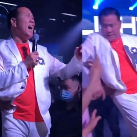 稀有!67岁万梓良疾病缠身仍坚持演出,登台时腿软险摔倒