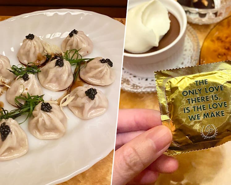 New Amoy St Restaurant Has Caviar Xiao Long Bao & Free Condoms