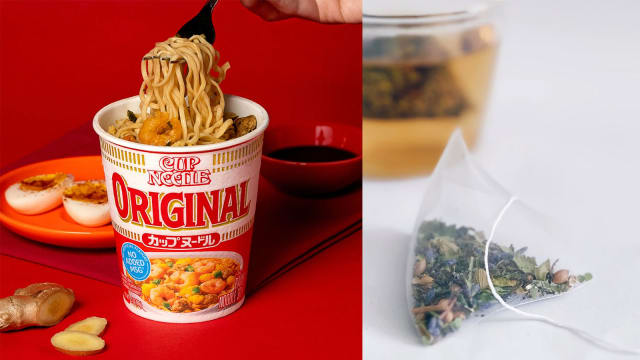解锁新吃法　杯面+茶包，真能解油腻？