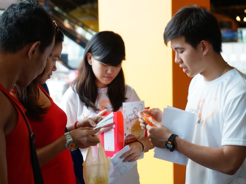 Students spread their love for the less fortunate