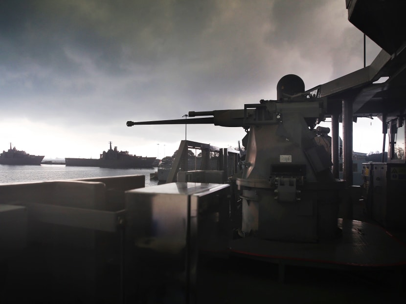 Commissioning of RSN's second and third Littoral Mission Vessel (LMV)