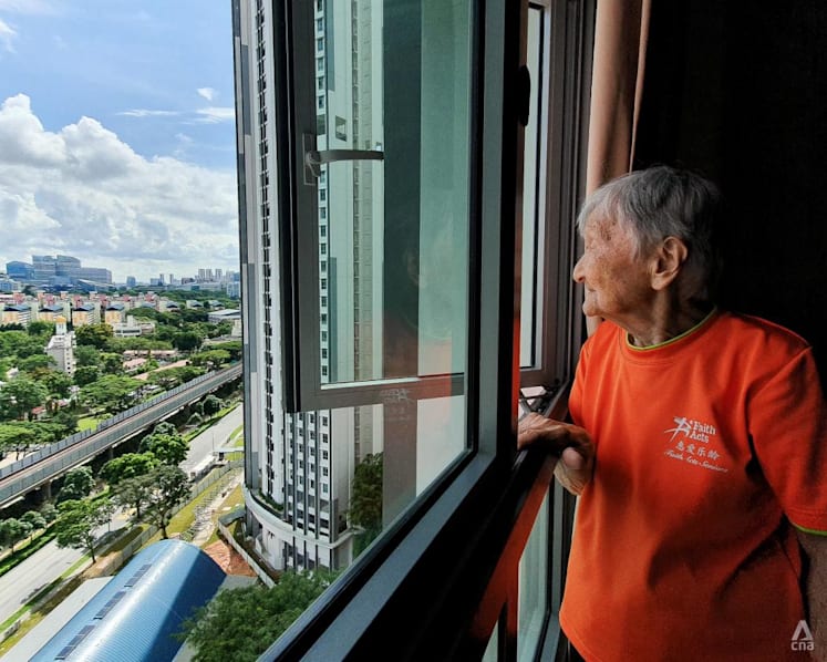 With amenities lacking near their new flats, former Tanglin Halt residents keep going back