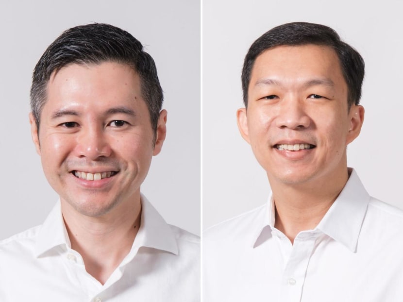 Mr Marcus Loh (left) and Mr Jackson Lam. Mr Marcus Loh (left) and Mr Jackson Lam.