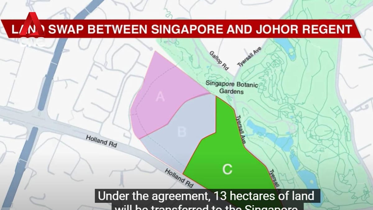 Singapore government, Regent of Johor agree to swap land parcels near ...