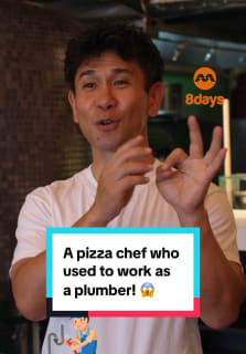 Tsubasa Tamaki has an interesting CV — before becoming a famous pizza chef in Tokyo, the Okinawan native was a plumber, golf caddy, tuna picker and now, well-known for his restaurant serving softly chewy wood-fired Neapolitan pizzas. Pizza Studio Tamaki will be opening its first SG outlet on Jun 10! #8dayseatrestaurant #8dayseat #pizza #trending