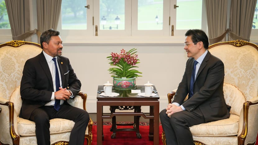 Brunei's crown prince visits Singapore, leaders discuss deepening bilateral cooperation