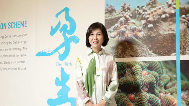 绿建筑、节能模范生 台达成功复育万株珊瑚 