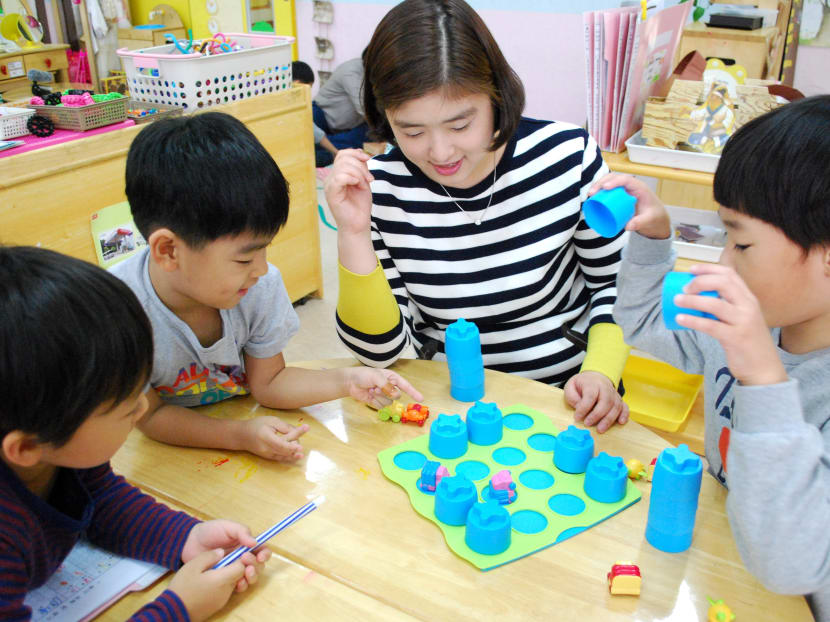 In Seoul, tuition for pre-schoolers is a norm