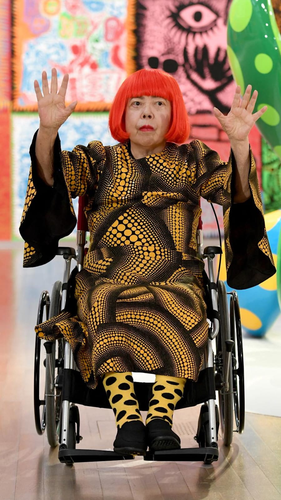 Yayoi Kusama, Japanese artist who turned hallucinations into art, dies at 97