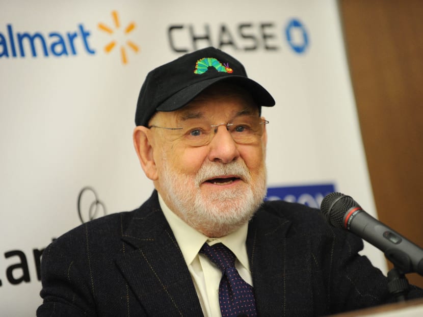 Author Eric Carle at The New York Public Library in New York, US on Oct 8, 2009.