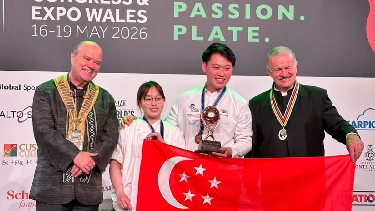 Cef Team Singapore raih tempat pertama dan ketiga dalam peringkat akhir Cabaran Cef Global 2026