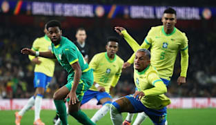 Brazil beat Senegal 2-0 in feisty friendly at the Emirates