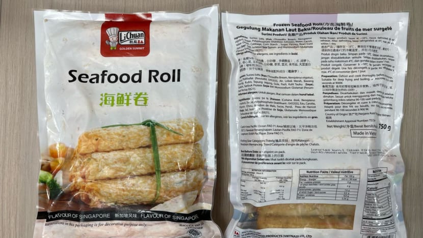 SFA recalls Li Chuan’s seafood roll from Vietnam over undeclared egg allergen