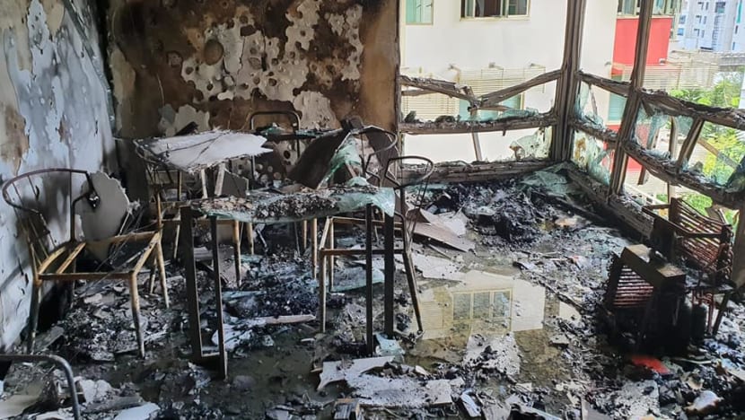 Fire breaks out in flat at Punggol East HDB block, 100 people evacuated