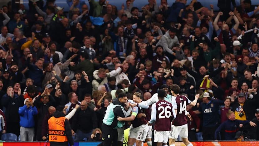 McGinn double helps Villa crush Forest 4-0 to reach Europa League final