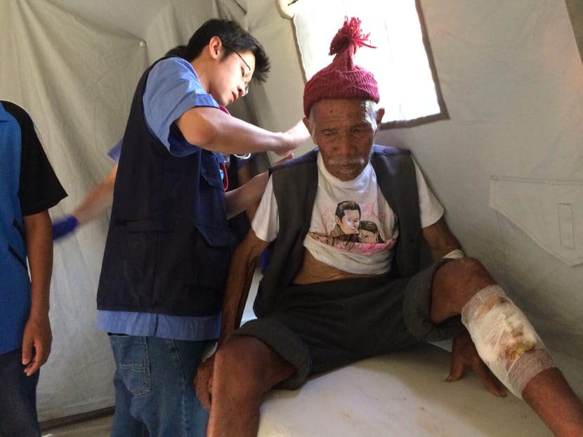 Nepal Quake: Singapore Red Cross treats first patient