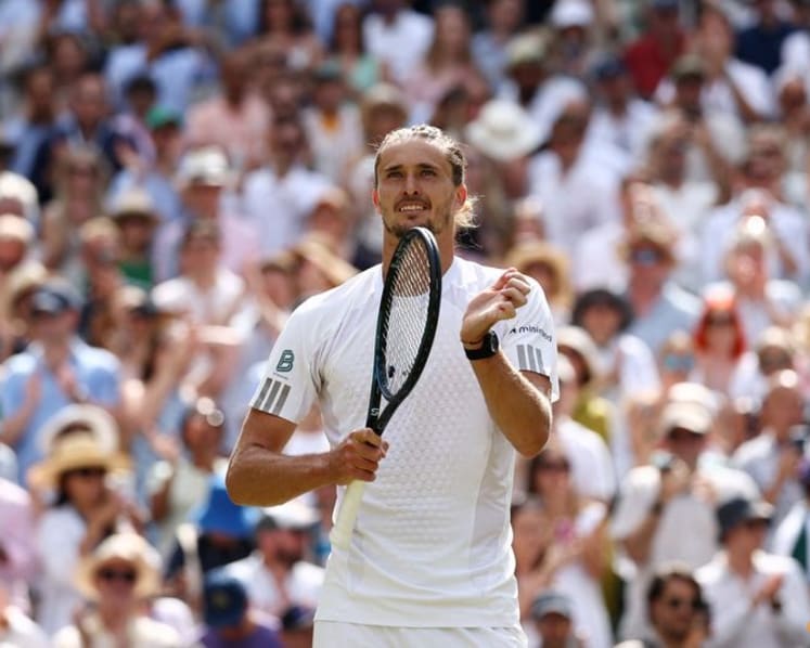 Ruthless Zverev spoils Fery's Wimbledon dream to power into final
