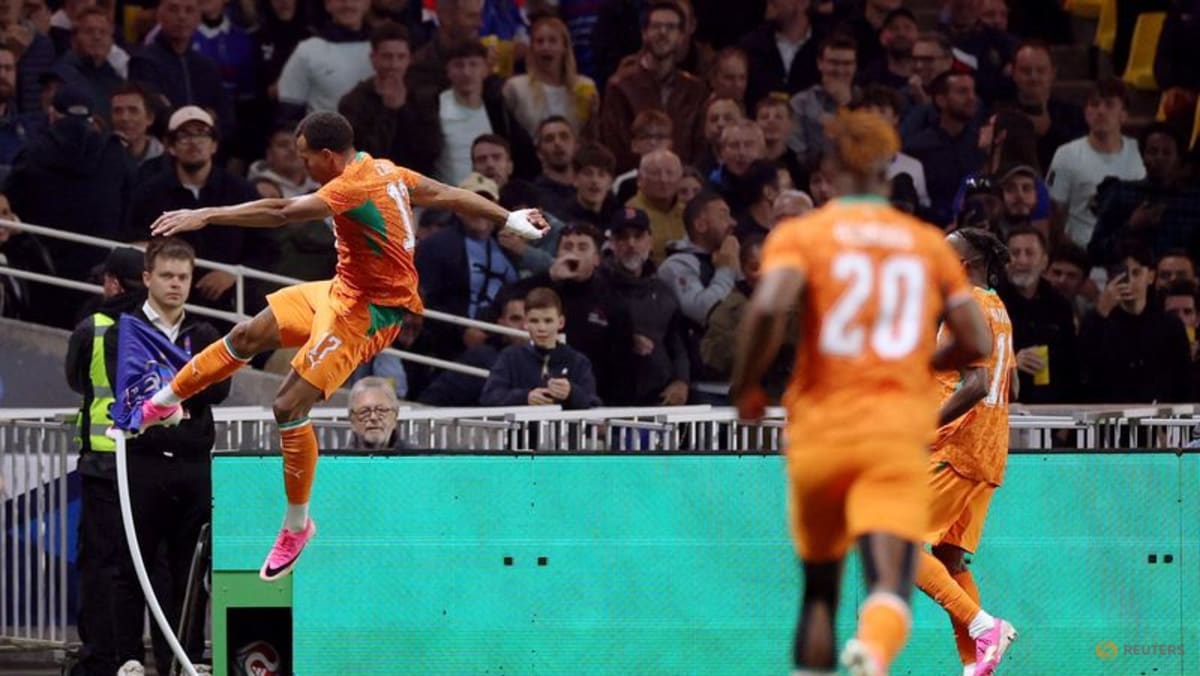 Doue shines as Ivory Coast stun France in World Cup warm-up
