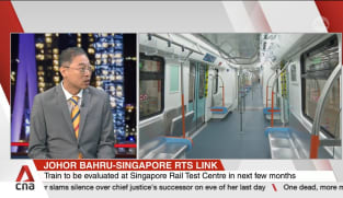 JB-Singapore RTS Link: Asst Prof Terence Fan on cross-border transport, train capacity