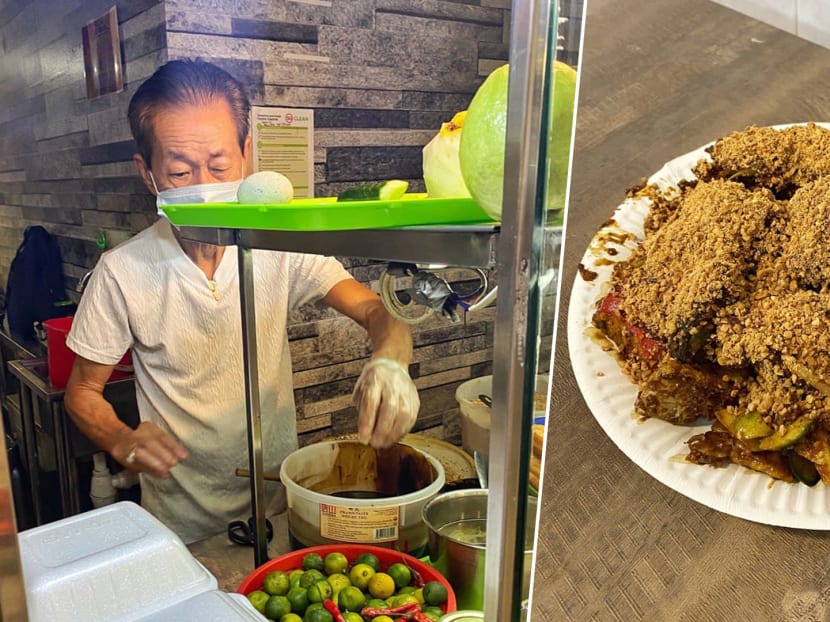 Every time we thought he was done, the uncle added more ingredients.