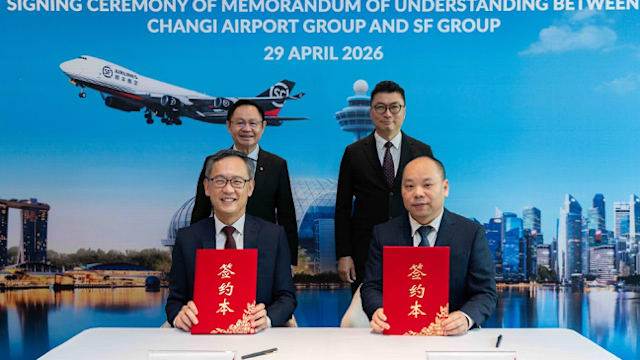 中国快递巨头顺丰集团计划在樟宜机场设立首个海外枢纽