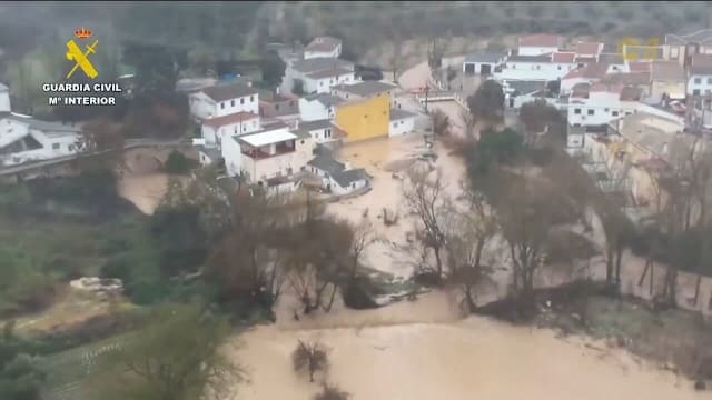 伊比利亚半岛连遭两股风暴袭击 西班牙和葡萄牙受重创