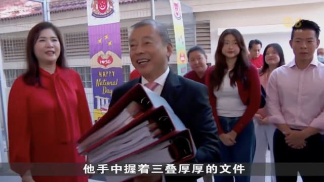 吴振华提交总统候选人合格证书申请