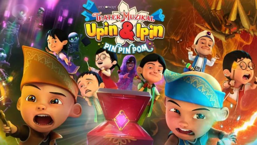 Teater Muzikal Upin & Ipin - Pin Pin Pom! bakal dipentaskan di S'pura pada 18 Dis Teater Muzikal Upin & Ipin - Pin Pin Pom! bakal dipentaskan di S'pura pada 18 Dis