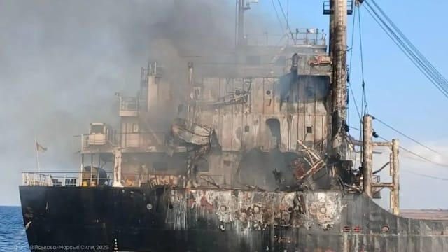 乌克兰指俄导弹袭土耳其货船 致六死四失踪