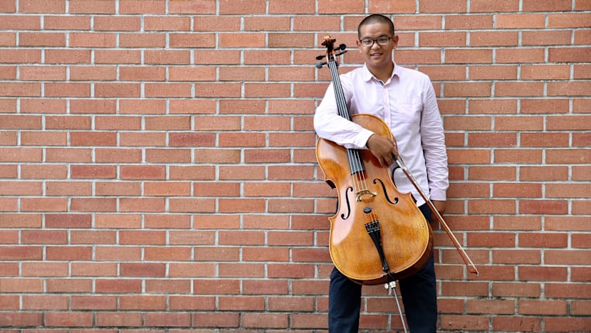 Holiday tune ignited teenager’s love for the cello, and seven other instruments